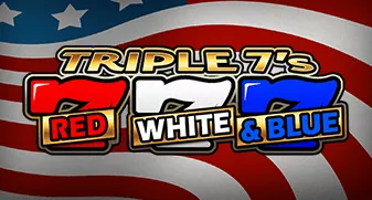 Triple 7 Red, White and Blue